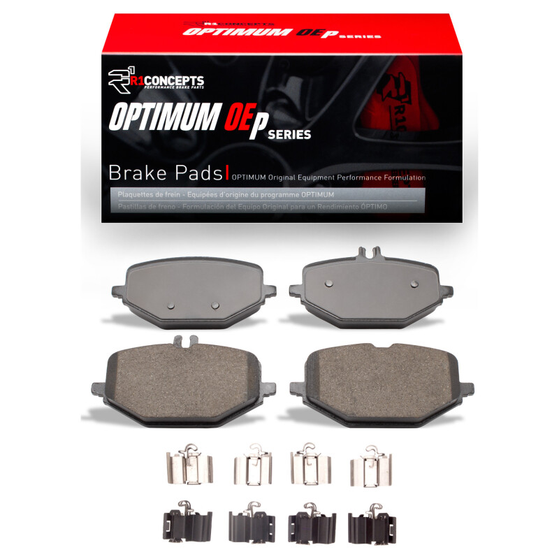 Mercedes-Benz Maybach GLS600 Brake Pads - Rear - R1 Concepts - Optimum OE - `20-`26 Mercedes-Benz Maybach GLS600 Brake Pads - Rear - R1 Concepts - Optimum OE - `20-`26